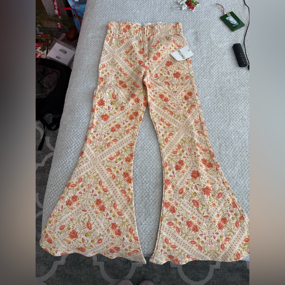 NWT Show me your Mumu Belmont Pull On Trouser in Patchwork Paisley - Medium - Picture 7 of 10